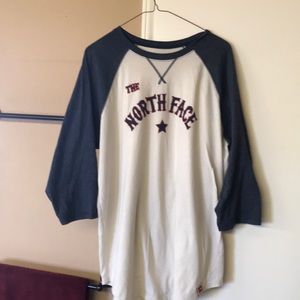 The North Face baseball tee